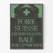 Altes Poster Schweizer Messe Basel 1924