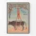Vintage-Poster Folies Bergère Akrobat am Stier