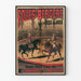 Poster Folies Bergère Cirque du Jardin - Vintage-Reitkunst Wanddekoration
