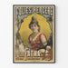 Vintage-Poster Folies Bergère La Belle Fatma Wanddekoration