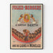 Vintage-Poster Folies-Bergère: Der Dompteur Seeth und seine Löwen von Ménélick