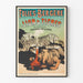 Vintage-Poster Folies Bergère Löwe und Tiger des Dompteurs Edwards Williams