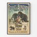 Vintage-Poster Folies Bergère mit Poonah- und Delhi-Elefanten