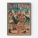 Vintage-Poster Folies Bergère Ballett Pantomime Becarre