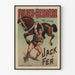 Vintage-Poster Folies Bergère Jack de Fer für Wanddekoration
