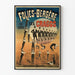 Vintage-Poster Folies-Bergère Les Craggs Akrobatik-Show