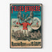 Vintage-Poster Folies-Bergère Rudesindo Roche und seine 15 Wölfe