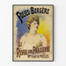 Vintage-Poster Folies Bergère - Der Weckruf einer Parisienne