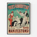 Vintage-Poster Folies Rambuteau - Revue Manifestons