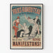 Vintage-Poster Folies Rambuteau - La Revue Manifestons