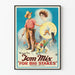 Vintage-Poster Für Große Einsätze mit Tom Mix