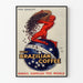 Vintage-Poster Café Brésilien in Premium-Qualität