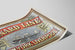 Vintage-Poster Cunard Line New York Liverpool — Ansicht des Kunstwerks