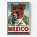 Vintage-Poster Tourismus Mexiko Für den gleichen Sieg