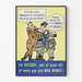 Vintage-Poster zur Werbung für Kriegsanleihen – Historische Wanddekoration