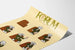 Plakat Forum Band XVII Nummer 4 Oktober 1980 - Belebte Vintage-Illustration