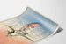 Vintage-Poster Forward America mit amerikanischer Flagge und Adler
