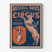 Poster Cirque Russell Bros - Die besten tanzenden Pferde