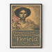 Vintage-Poster französische Kunstausstellung in Krefeld 1907