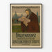 Vintage-Poster Frauenkunst Ausstellung Mutter und Kind