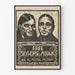 Engagiertes Poster Free Skyhorse & Mohawk – Wanddekoration mit Aussage