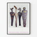 Dekorativer Poster Frontiers in Fiber: Die Amerikaner 1988