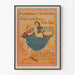 Vintage-Poster Rauchende im Hintergrund – Tabak sparen