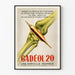 Vintage-Werbeplakat Gadéol 20 Vitamine A und D