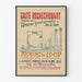 Vintage-Poster Gaité Rochechouart Schräg Das Loop