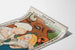 Vintage-Poster Milchpulver Galakton Wanddekoration