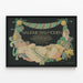 Vintage-Poster Galerie der Moden - Wanddekoration im Retro-Stil 1912 — gerahmtes Bild an der Wand