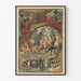 Vintage-Poster Devils Auction Wanddekoration altes Theater