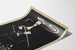 Retro-Poster Schwarz-Weiß - Vintage-Wanddekoration in Schwarz und Weiß