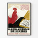 Vintage-Poster für Luchon Gurgelmittel – Retro-Medizinische Wanddekoration