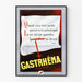 Vintage-Poster GastRhéma Energie und Kraft