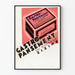 Vintage-Poster Gastro-Pansement des Doktor Zizine