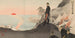 Offiziere und Männer, die den Sonnenaufgang beim Bivouac in den Bergen von Port Arthur bewundern - Ogata Gekkō — Ansicht des Kunstwerks