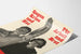 Vintage-Politikposter gegen die Krise und für Arbeit und Brot