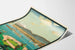 Vintage-Poster Genf CFF mit seen- und bergreicher Landschaft