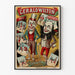 Vintage-Poster Gérald Wilton Die exzentrischen burlesken Brüder