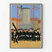 Vintage-Poster Brauerei Germania Wanddekoration Bier
