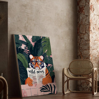 Tabelle Tiger und Wild News - Dschungel und Fantasie