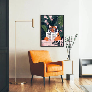 Tabelle Tiger und Wild News - Dschungel und Fantasie