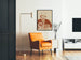 Vintage-Poster Girier mit Zylinderhut
