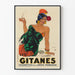 Vintage-Poster Les Gitanes Cigarettes der Régie Française