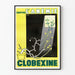 Vintage-Poster Wanddekoration gegen Anämie Globexine
