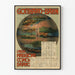 Vintage-Fahrzeugposter Gotthard-Bahn Laghi Maggiore, Como & Lugano 1897