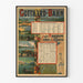 Vintage-Poster der Gotthardbahn und der Seen Maggiore, Como und Lugano