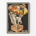 Vintage-Werbeplakat Pastilles Zan Wanddekoration