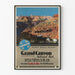Vintage-Poster Grand Canyon - Natur- und Abenteuer-Wanddekoration